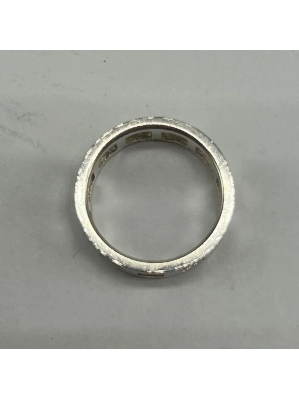 Gucci Open Square Ring Silver